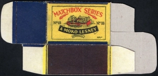 Replika Box - Matchbox Regular Wheels - No.18 Bulldozer