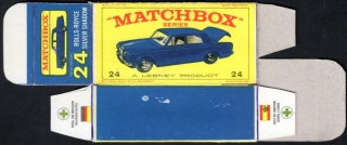 Replika Box - Matchbox Regular Wheels - No.24 Rolls-Royce Silver Shadow