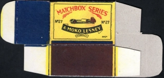 Replika Box - Matchbox Regular Wheels - No.27 Bedford Low Loader