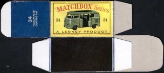 Replika Box - Matchbox Regular Wheels - No.34 Volkswagen Camping Car