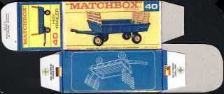 Replika Box - Matchbox Regular Wheels - No.40 Hay Trailer