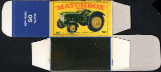 Replika Box - Matchbox Regular Wheels - No.50 Tractor
