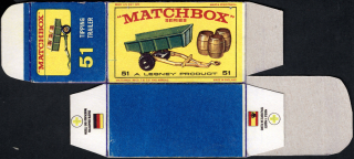 Replika Box - Matchbox Regular Wheels - No.51 Tipping Trailer