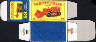 Replika Box - Matchbox Regular Wheels - No.58 Drott Excavator