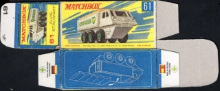 Replika Box - Matchbox Regular Wheels - No. 61 Alvis Stalwart61