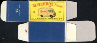 Replika Box - Matchbox Regular Wheels - No. 62 TV Series Van