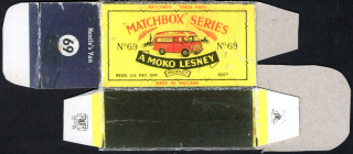 Replika Box - Matchbox Regular Wheels - No. 69 Nestle's Van