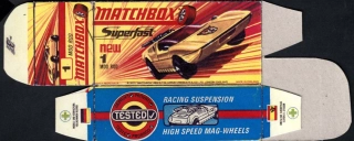 Replika Box - Matchbox Superfast - No.1 New Mod Rod
