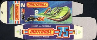 Replika Box - Matchbox Superfast - No.2 Rescue Hovercraft