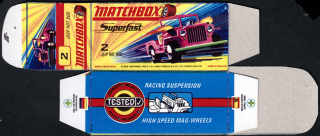 Replika Box - Matchbox Superfast - No.2 Jeep Hot Rod