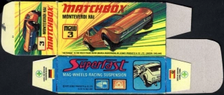 Replika Box - Matchbox Superfast - No.3 New Monteverdi Hai