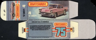 Replika Box - Matchbox Superfast - No.4 '57 Chevy