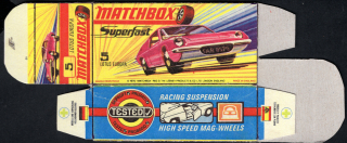Replika Box - Matchbox Superfast - No.5 Lotus Europa