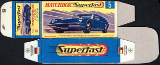 Replika Box - Matchbox Superfast - No.5 New Lotus Europa