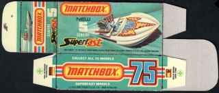 Replika Box - Matchbox Superfast - No.5 New Seafire