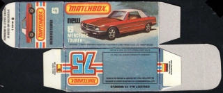 Replika Box - Matchbox Superfast - No.6 Mercedes Tourer