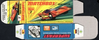 Replika Box - Matchbox Superfast - No.7 New Hairy Hustler