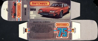 Replika Box - Matchbox Superfast - No.8 New Rower 3500