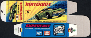 Replika Box - Matchbox Superfast - No.9 AMX Javelin