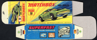 Replika Box - Matchbox Superfast - No.9 New AMX Javelin