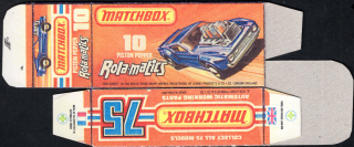 Replika Box - Matchbox Superfast - No.10 Piston Propper
