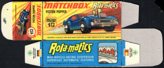 Replika Box - Matchbox Superfast - No.10 New Piston Propper
