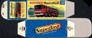 Replika Box - Matchbox Superfast - No.10 Pipe Tuck