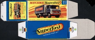 Replika Box - Matchbox Superfast - No.11 Scaffording Truck