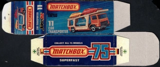 Replika Box - Matchbox Superfast - No.11 Car Transporter