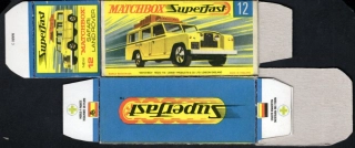 Replika Box - Matchbox Superfast - No.12 New Safari Land Rover
