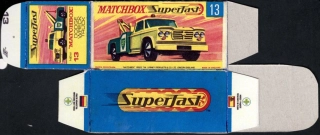 Replika Box - Matchbox Superfast - No.13 Dodge Wreck Truck