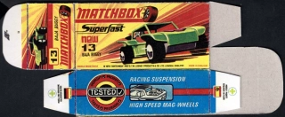 Replika Box - Matchbox Superfast - No.13 New Baja Buggy