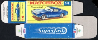 Replika Box - Matchbox Superfast - No.14 Iso Grifo