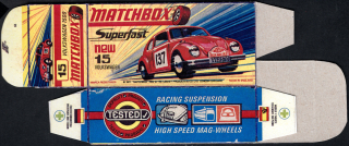 Replika Box - Matchbox Superfast - No.15 New Vokswagen