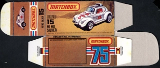 Replika Box - Matchbox Superfast - No.15 Hi Ho Silver