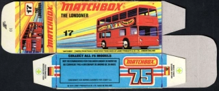 Replika Box - Matchbox Superfast - No.17 The Londoner