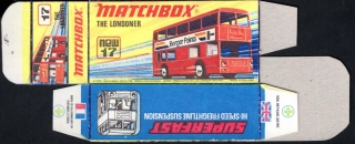 Replika Box - Matchbox Superfast - No.17 The Londoner