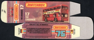 Replika Box - Matchbox Superfast - No.17 The Londoner