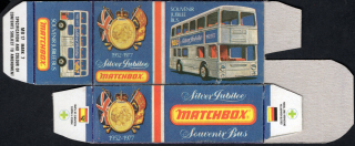 Replika Box - Matchbox Superfast - No.17 Souvenir Jubilee Bus