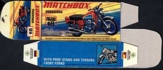 Replika Box - Matchbox Superfast - No.18 New Hondarora