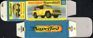 Replika Box - Matchbox Superfast - No.18 Field Car