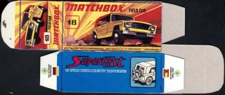 Replika Box - Matchbox Superfast - No.18 Field Car