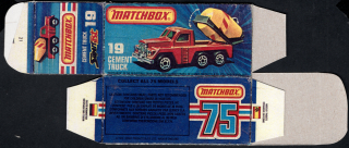 Replika Box - Matchbox Superfast - No.19 Cement Truck