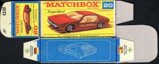 Replika Box - Matchbox Superfast - No.20 Lamborghini Marzal