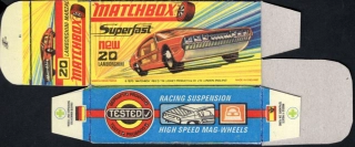 Replika Box - Matchbox Superfast - No.20 New Lamborghini Marzal