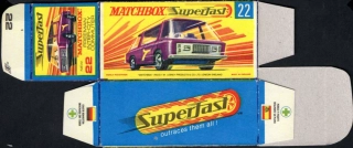 Replika Box - Matchbox Superfast - No.22 Freeman Inter-City Commuter