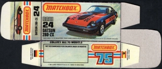 Replika Box - Matchbox Superfast - No.24 Datsun 280-ZX