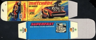 Replika Box - Matchbox Superfast - No.26 Big Banger