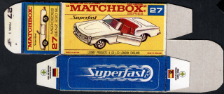 Replika Box - Matchbox Superfast - No.27 Mercedes Benz 230 SL