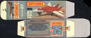 Replika Box - Matchbox Superfast - No.27 Swing Wing